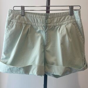 Tara Jarmon pale green shorts